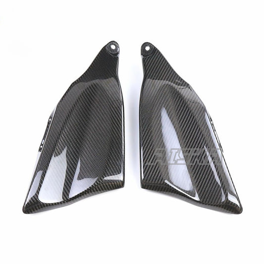 AISKA Carbon Fiber Motorcycle Fairing Frame Trim Cover Protector Guard Side Infill Panel for Yamaha MT09 FZ09 2021-2023