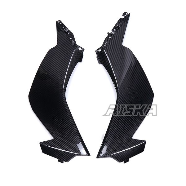 AISKA  Front Side Carbon Fiber Body Fairing Full Dry Motorcycle Cover for Kawasaki Ninja ZX-6R 2024
