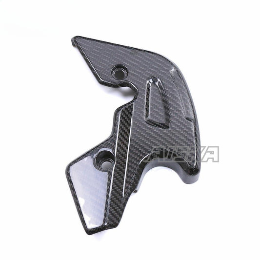 AISKA  3K Dry Carbon Fiber Motorcycle  Accessories Left Side Sprocket Cover Fairing for Suzuki hayabusa GSX1300R 2021-2025
