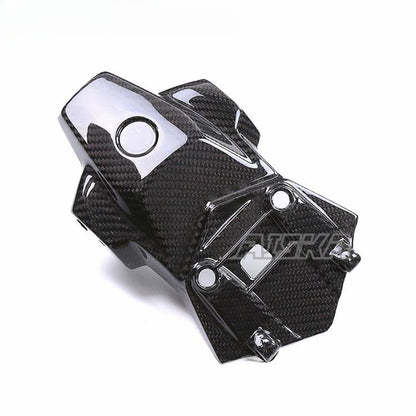 AISKA 100% 3K Carbon Fiber  Motorcycle Number Plate Holder Registration License Plate Holder for BMW S1000RR 2023 2024