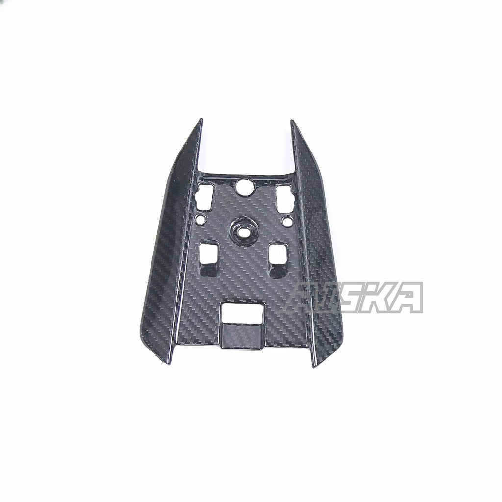 AISKA 3K Pure All Dry Carbon Fiber Motorcycle Body Accessories Tail Seat Cover Plate Tail Bottom Plate for Aprilia RSV4 Tuono V4 2021-2024