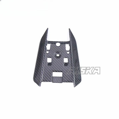 AISKA 3K Pure All Dry Carbon Fiber Motorcycle Body Accessories Tail Seat Cover Plate Tail Bottom Plate for Aprilia RSV4 Tuono V4 2021-2024