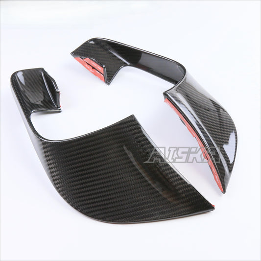 AISKA Motorcycle 3K Full Carbon Fiber Fairing Accessories Wing Deflector Fixed Wing Cover Winglets for Yamaha R7 2022 2023 2024