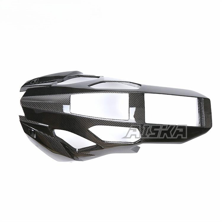 AISKA 3K Carbon Fiber Motorcycle Accessories Bellypan Lower Bottom Belly Pan Panel Cowl Fairing for BMW S1000R M1000R 2021-2025