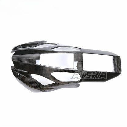 AISKA 3K Carbon Fiber Motorcycle Accessories Bellypan Lower Bottom Belly Pan Panel Cowl Fairing for BMW S1000R M1000R 2021-2025