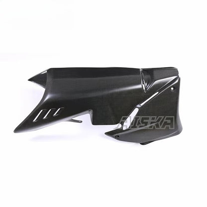 AISKA Motorcycle  100% Carbon Fiber Side Under Fairing Panel Belly Pan Panel Cowl Fairing for Panigale V4 V4S 2022 2023