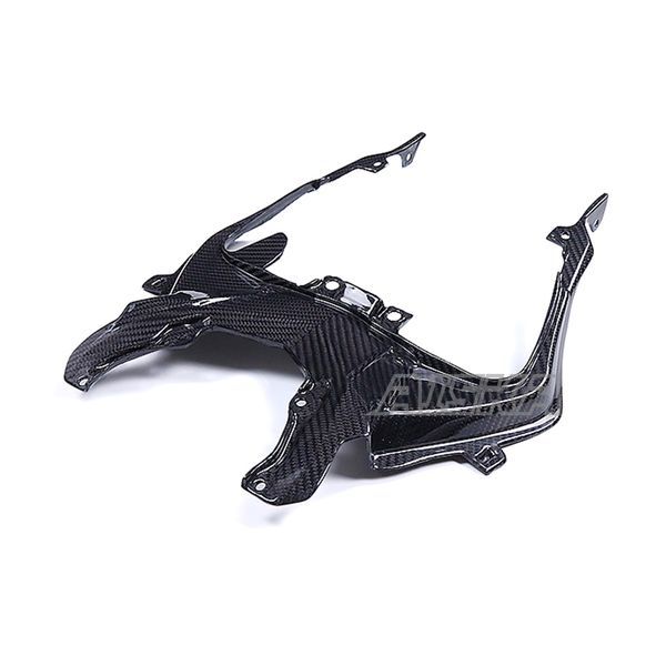 AISKA Motorcycle Full Dry Carbon Fiber Rear Tail Seat Cover Under Tray Panel Fairing Cowling for Kawasaki Ninja ZX-6R 2024