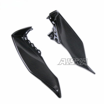 AISKA Carbon Fiber Fairing Motorcycle Dashboard Instrument Meters Side Panels Covers for Yamaha R1 2020-2024