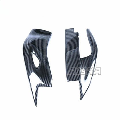 AISKA 3K Full Dry Carbon Fiber Motorcycle Swingarm Covers Swing Arm Protectors for Honda CBR1000RR 2017-2024