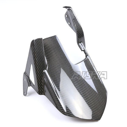 AISKA 3K Dry Carbon Fiber Motorcycle Accessories Rear Fender Hugger Mudguard for Kawasaki Z1000 2014+