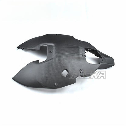 AISKA 3K 3*3 Carbon Fiber  Motorcycle Accessories Spare Parts Rear Tail Lower Cover for Ducati  Panlgale V2
