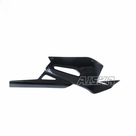 AISKA 3K Pure All Dry Carbon Fiber Motorcycle Body Accessories Chain Cover Rocker Arm Body Kit All for Aprilia RS660 2021+