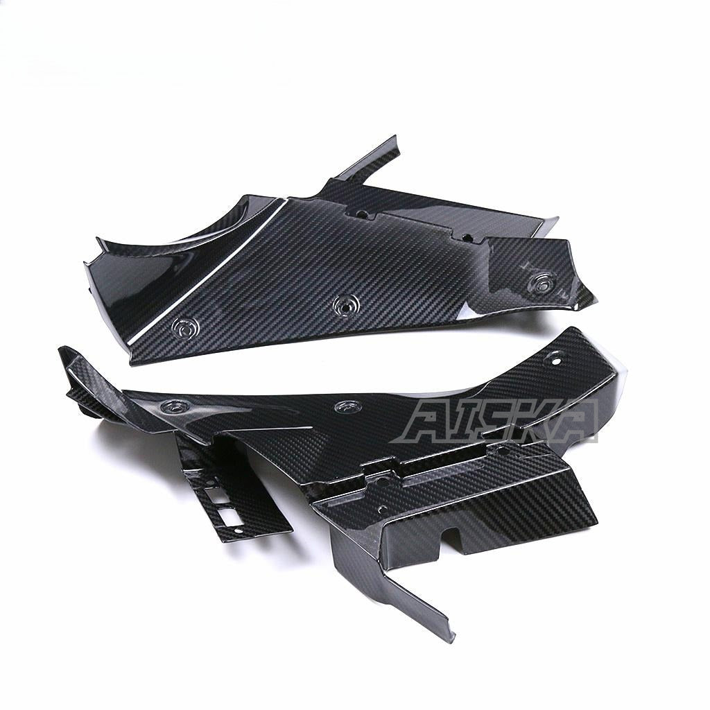 AISKA R7 Carbon Fiber Front Body Fairings Motorcycle Carbon Side Panels Fairings Kits for Yamaha R7 2022 2023 2024
