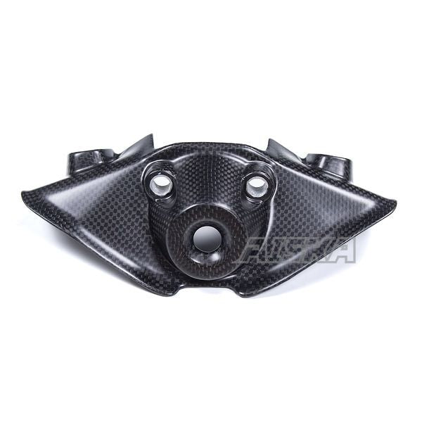 AISKA 100% 3K Full Dry Carbon Fiber Motorcycle Ignition Switch Key Block Cover for Ducati Panigale V4 V4S 2025