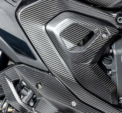 AISKA R1300GS Carbon Parts Real 3K Dry Carbon Fiber Motorcycle Triangular Frame Cover Fairing for BMW R1300GS 2023 2024