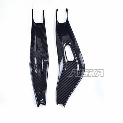AISKA 100% Real Carbon Fiber Motorcycle Swingarm Cover Swing Arm Guard Protection for Yamaha MT07 FZ07 MT-07 FZ-07 2014-2017