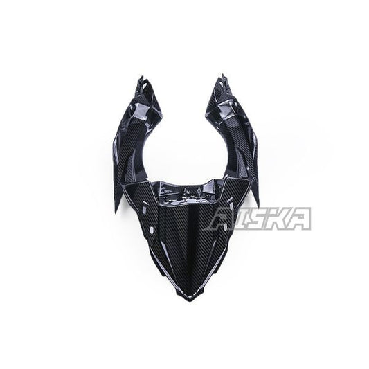 AISKA 100% 3K Full Dry Carbon Fiber Motorcycle Front Dashboard Cover Inner Panel Cowl Fairing for Kawasaki Ninja 400 2018-2024