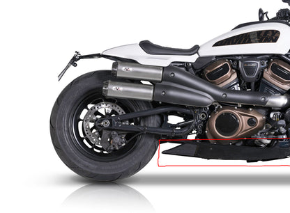 AISKA 3K Pure Carbon Fiber Motorcycle Accessories Lower Air Deflector Side Panel Cover for Harley Davidson Sportster S 2021+