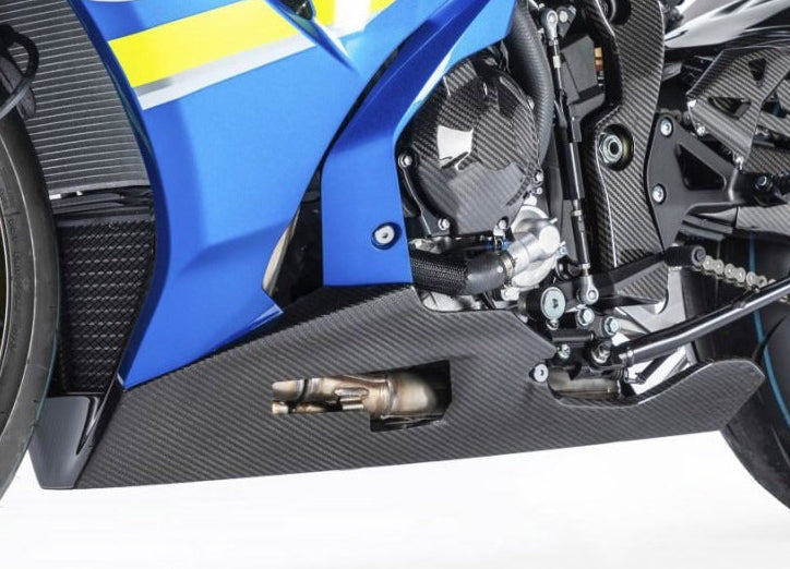 AISKA Suzuki GSXR1000 2017+ Carbon Fiber Belly Pan