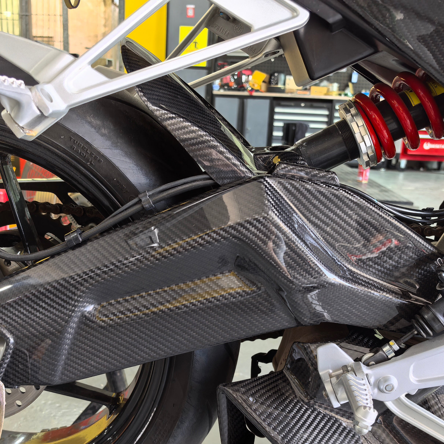 AISKA Aprilia RS660 2021-2025 Carbon Fiber Rear Fender