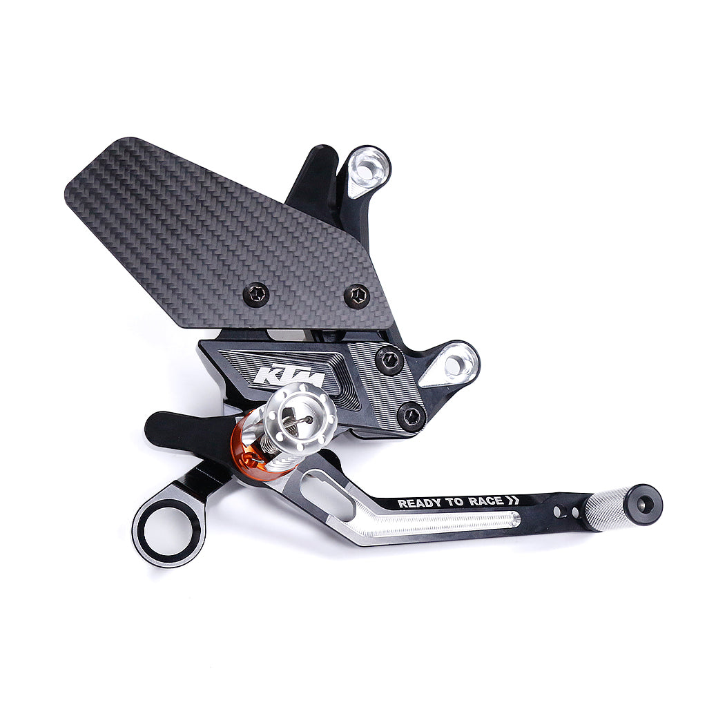 AISKA KTM 1290 Super Duke 2020-2024 Carbon Fiber CNC Adjustable Rearset