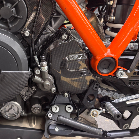 AISKA KTM 1290 Super Duke 2020-2024 Carbon Fiber Sprocket Cover