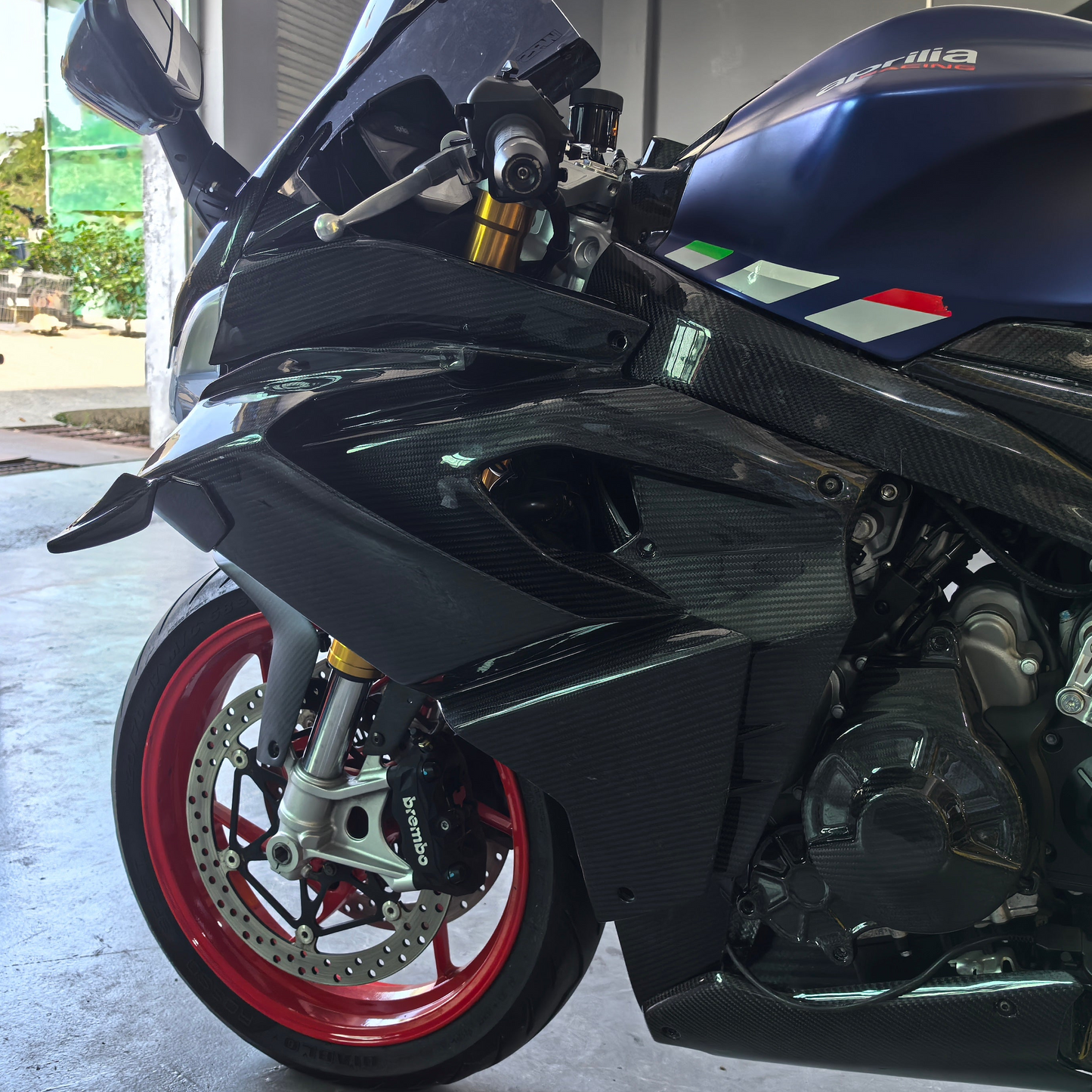 AISKA Aprilia RS660 2021+ Carbon Fiber lining Panel Fairings