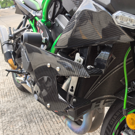 AISKA Kawasaki Z H2 2021-2024 Carbon Fiber Stabilizer Wing