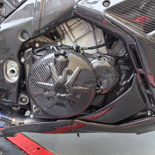 AISKA Aprilia TUONO V4 2021-2025 Carbon Fiber Engine Cover