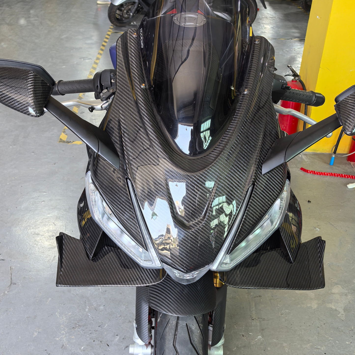AISKA Aprilia RS660 2021+ Carbon Fiber Front Fairing
