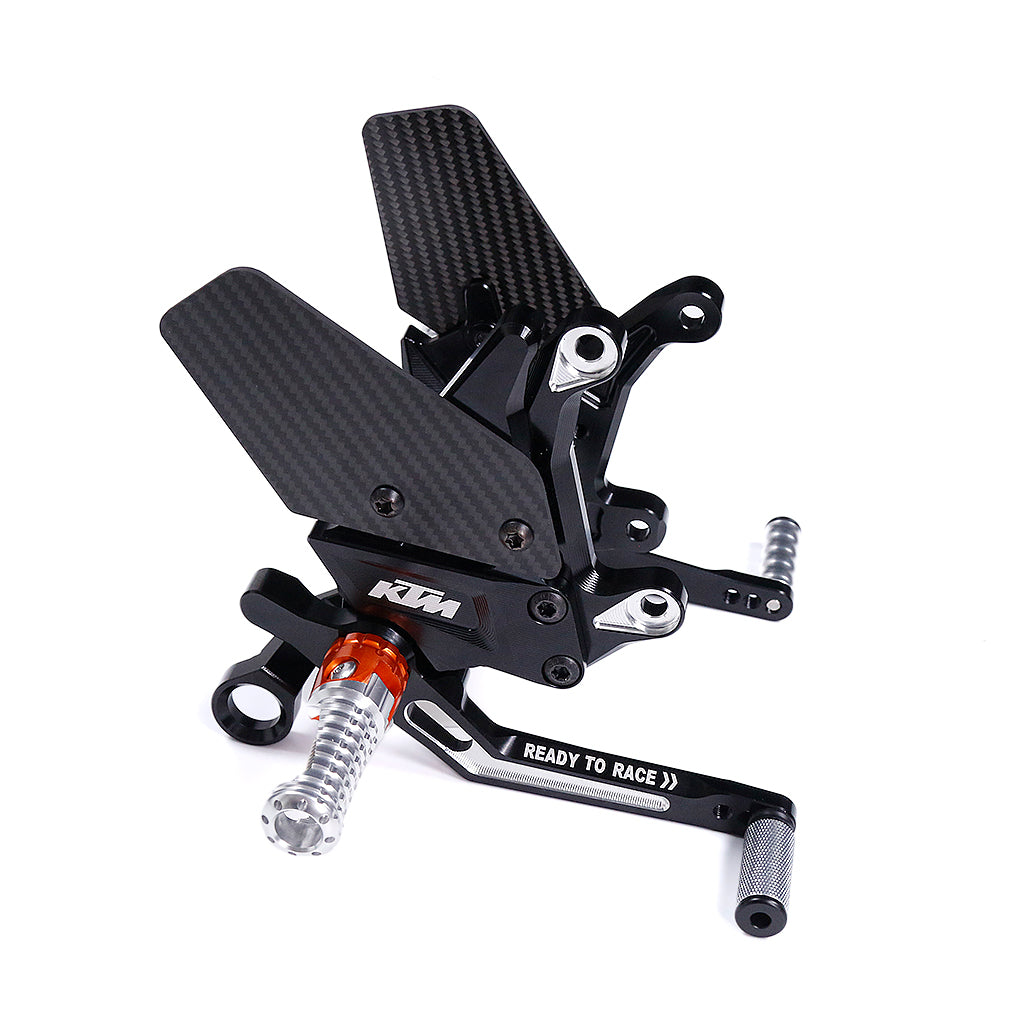 AISKA KTM 1290 Super Duke 2020-2024 Carbon Fiber CNC Adjustable Rearset