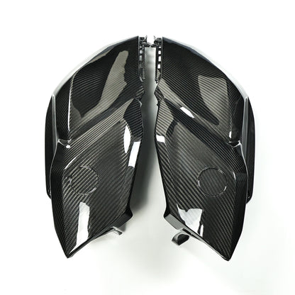 AISKA Yamaha MT07 FZ07 2025+ Carbon Fiber Tank Side Panels
