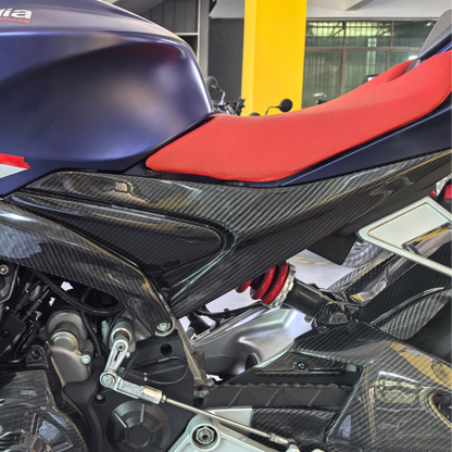 AISKA Aprilia RS660 2021-2025 Carbon Fiber Seat Lower Side Panel
