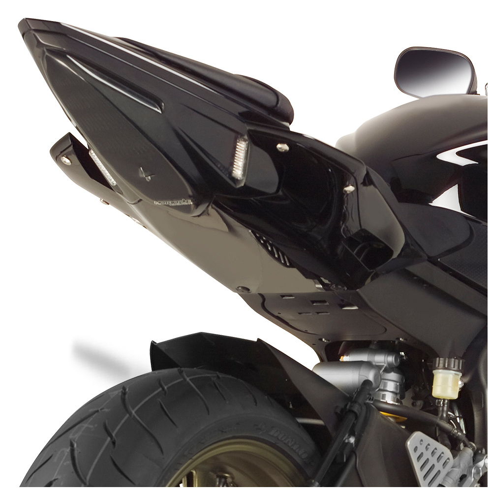 AISKA R6 Carbon Fiber Rear Seat Panel Motorcycle Tail Rear Seat Lower Panel Fairing for Yamaha R6 2017-2024 2022 2023